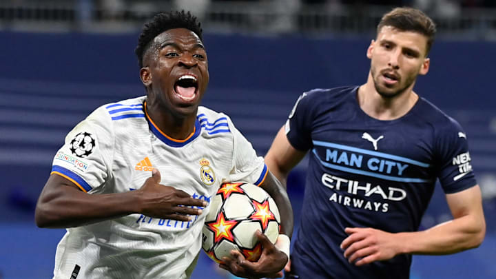 Vinícius Júnior e Rúben Dias são personagens para se observar nas semis da Champions League.