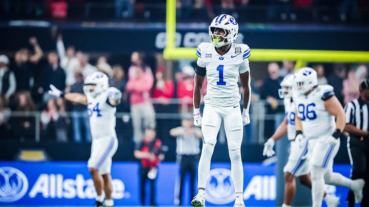 BYU CB Tre Alexander against Texas Tech in the Big 12 championship BYU CB Tre Alexander against Texas Tech in the Big 12 championship