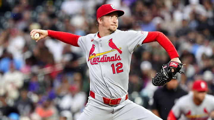 St. Louis Cardinals starting pitcher Erick Fedde.