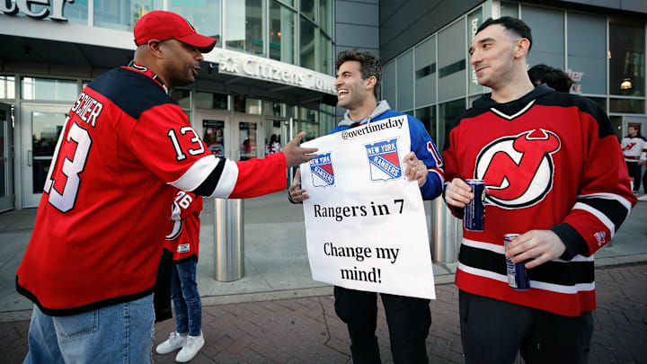 New York Rangers at New Jersey Devils - Game One