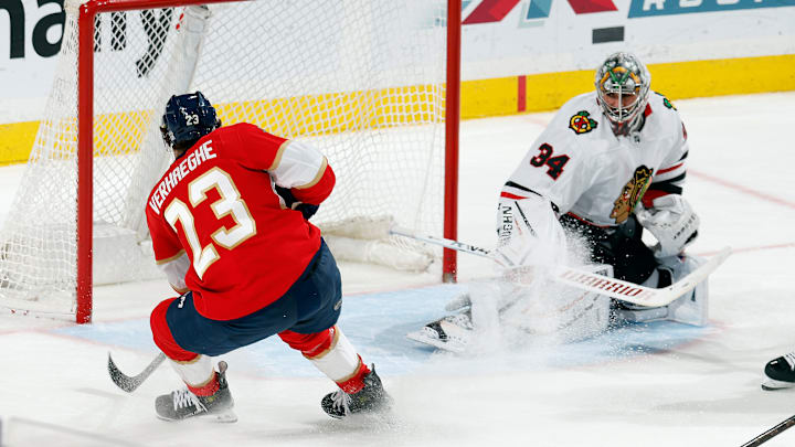 Chicago Blackhawks v Florida Panthers