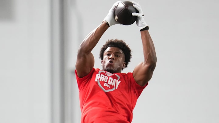 Ohio State Buckeyes defensive back Caleb Downs.