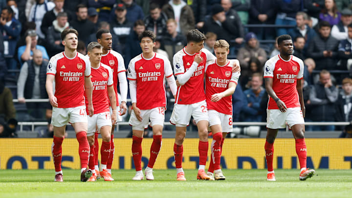 Arsenal played eight times in April