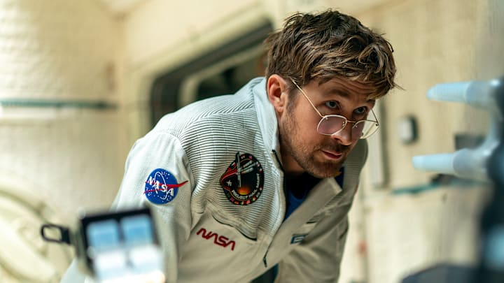 Ryan Gosling stars as Ryland Grace in PROJECT HAIL MARY, from Amazon MGM Studios. 