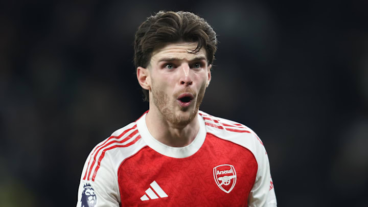 Declan Rice plays a big part in Arsenal’s set-piece supremacy.