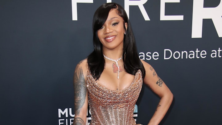 Feb 2, 2025; Los Angeles, CA, USA; Glorilla at the 67th Annual Grammy Awards at Crypto.com Arena in Los Angeles on Sunday, Feb. 2, 2025. Feb 2, 2025; Los Angeles, CA, USA; Glorilla at the 67th Annual Grammy Awards at Crypto.com Arena in Los Angeles on Sunday, Feb. 2, 2025.