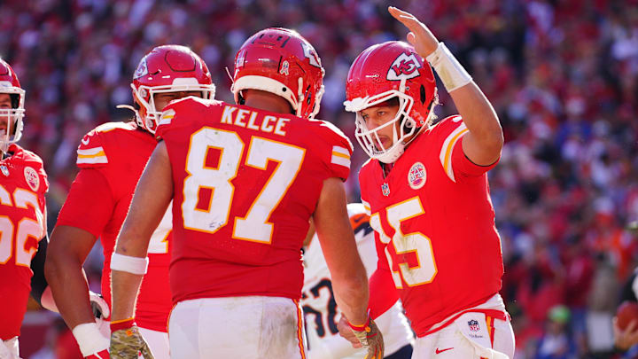 Kelce now has the third most receiving yards by a tight end in NFL history. 
