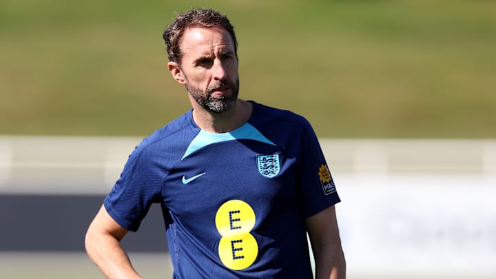 Some new faces in Southgate's session