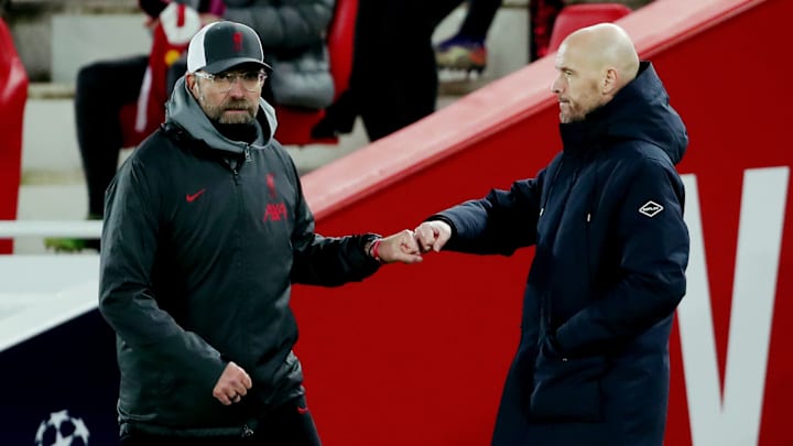 Klopp and Ten Hag have faced off on several occasions