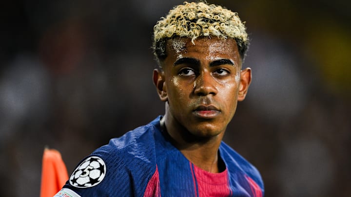 Lamine Yamal devrait déuter la rencontre face à l'Olympiakos.