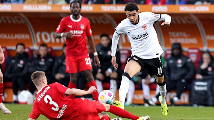 Hugo Ekitike (rechts) Hugo Ekitike (rechts)