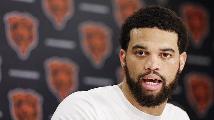 Chicago Bears quarterback Caleb Williams
