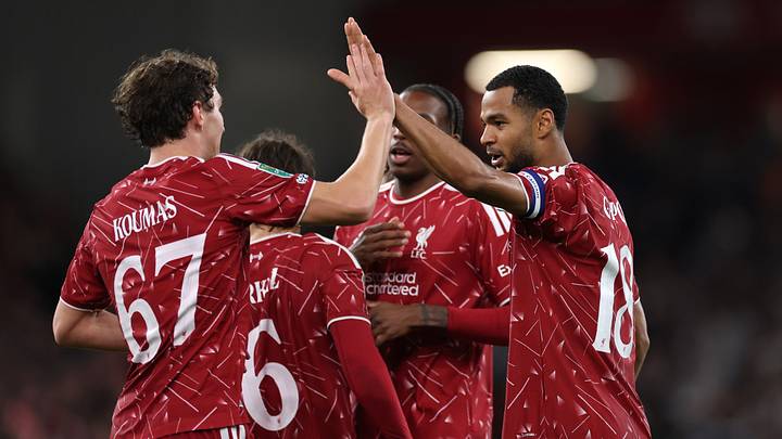 Liverpool v Tottenham Hotspur - Carabao Cup Third Round Liverpool v Tottenham Hotspur - Carabao Cup Third Round