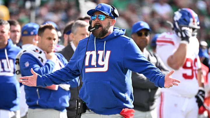 New York Giants head coach Brian Daboll New York Giants head coach Brian Daboll