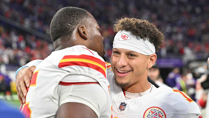 Patrick Mahomes immediately started recruiting Chris Jones to come back after the Super Bowl