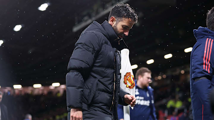 Ruben Amorim suffered a rare burst of consecutive defeats