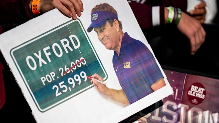 Kiffin won’t have an opportunity to lead Ole Miss in the playoff after deciding to leave for LSU. 