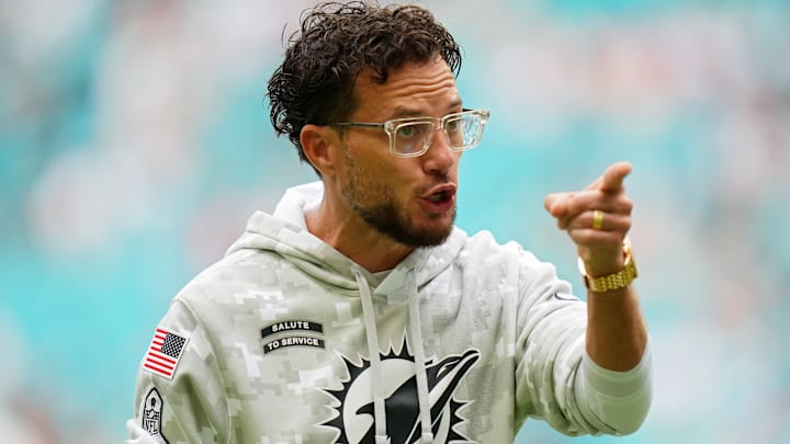 Miami Dolphins head coach Mike McDaniel