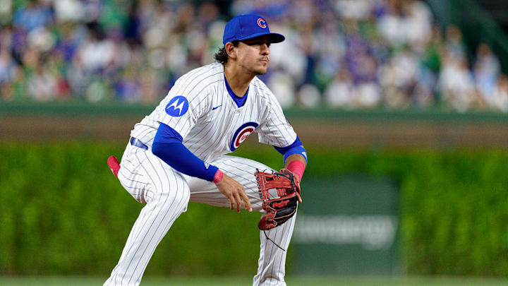 Miami Marlins v Chicago Cubs Miami Marlins v Chicago Cubs