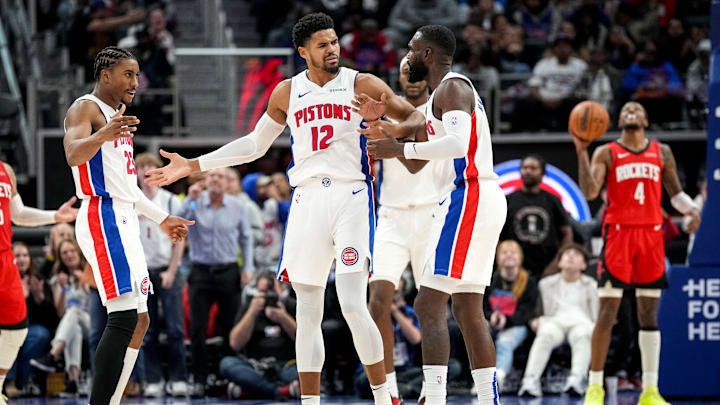 Houston Rockets v Detroit Pistons