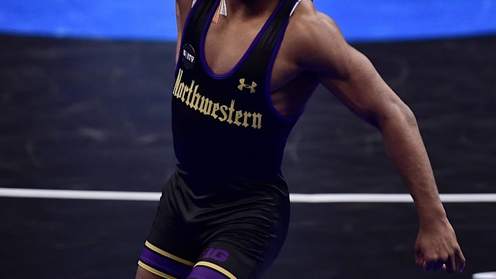Northwestern Wildcats Wrestlers 