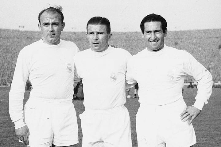 ดี สเตฟาโน, ปุสกาส และเจนโต้ร่วมกัน