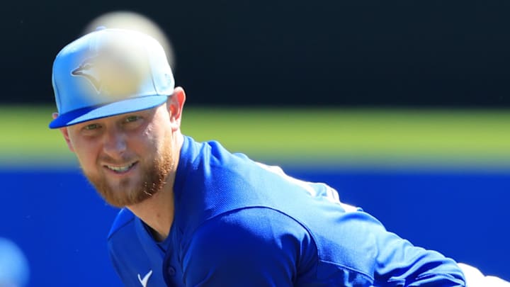 Toronto Blue Jays starting pitcher Eric Lauer