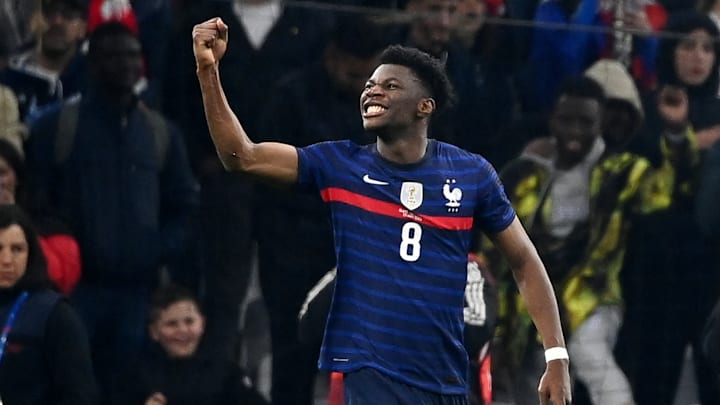 Tchouameni a inscrit son premier but en équipe de France. 