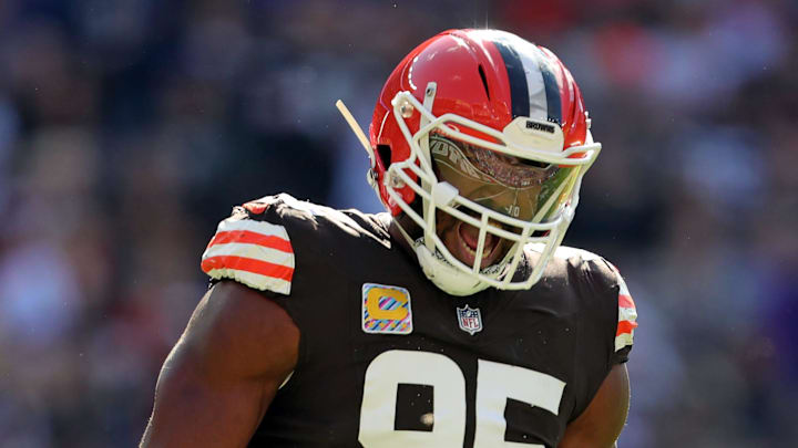 Cleveland Browns defensive end Myles Garrett Cleveland Browns defensive end Myles Garrett