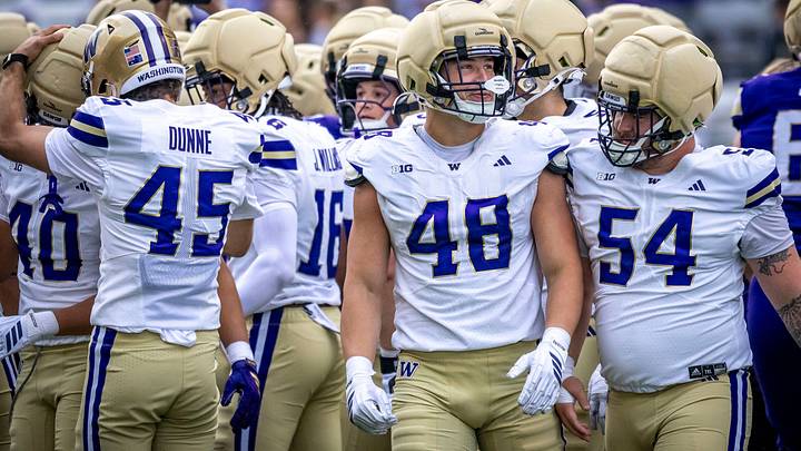 Parker Cross (54) is a Husky walk-on who does what's needed. Parker Cross (54) is a Husky walk-on who does what's needed.