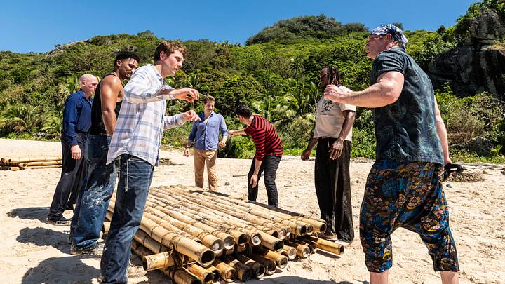 “Permanent Uncertainty” – Castaways marooned in remote Fiji embark upon the Open Era of SURVIVOR and battle to win $1 million on the two-hour 51st season premiere of SURVIVOR, Wednesday, Sept. 23. Rob Antonson, Devin Way, Carter Krull, Mike Pinsky, Eric Macksoud, Ori Jean-Charles, Brady Booker. Photo: Scott Duncan/CBS ©2026 CBS Broadcasting, Inc. All Rights Reserved. “Permanent Uncertainty” – Castaways marooned in remote Fiji embark upon the Open Era of SURVIVOR and battle to win $1 million on the two-hour 51st season premiere of SURVIVOR, Wednesday, Sept. 23. Rob Antonson, Devin Way, Carter Krull, Mike Pinsky, Eric Macksoud, Ori Jean-Charles, Brady Booker. Photo: Scott Duncan/CBS ©2026 CBS Broadcasting, Inc. All Rights Reserved.