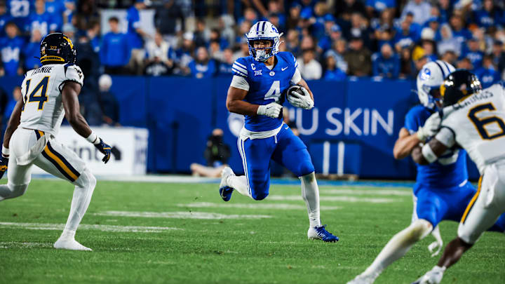 BYU RB LJ Martin against WVU