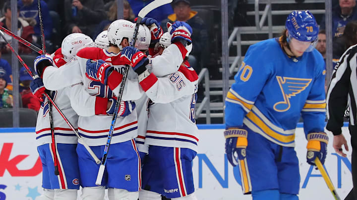 Montreal Canadiens v St Louis Blues
