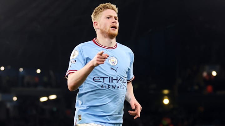 Auteur d'un doublé et une passe décisive, Kevin De Bruyne a été le grand artisan de la victoire de Man City face à Arsenal (4-1).