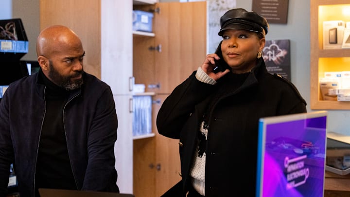 “Love Hurts” – When Fisk (Donal Logue) tasks McCall with tracking down an ex-MI6 agent (Andrew Stewart-Jones) in Paris with whom she had a past relationship, she must convince him to help her track down a crucial document that his friend was hiding. Also, Delilah faces discrimination at her new fashion internship, on the CBS Original series THE EQUALIZER, Sunday, May 7 (8:00-9:00 PM, ET/PT) on the CBS Television Network, and available to stream live and on demand on Paramount+. Pictured (L-R):