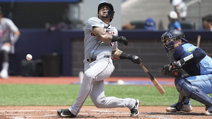 Plagued by injuries, Javier Báez recorded one of worst OBPs in Tigers history last season. Plagued by injuries, Javier Báez recorded one of worst OBPs in Tigers history last season.