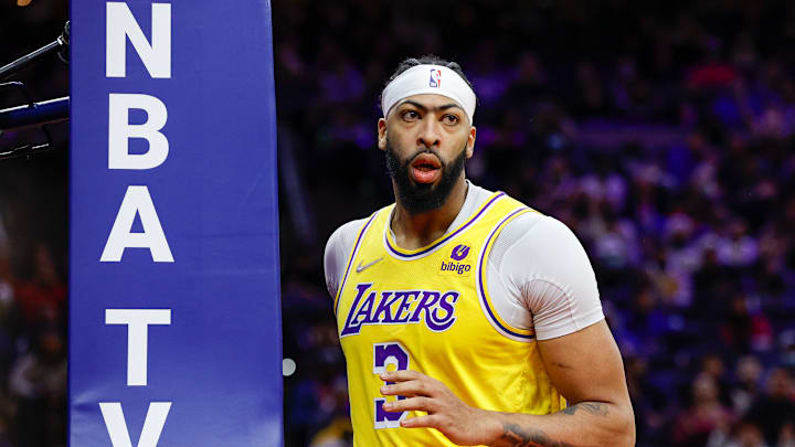 Anthony Davis está disputando su tercera temporada con los Lakers