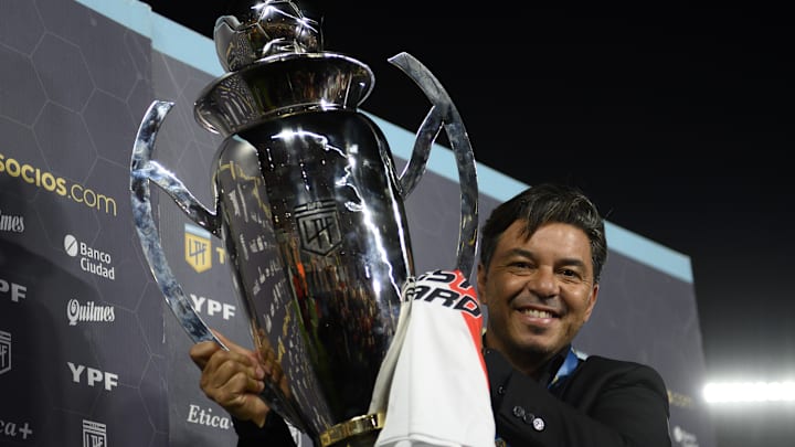 Gallardo festejó un nuevo título.