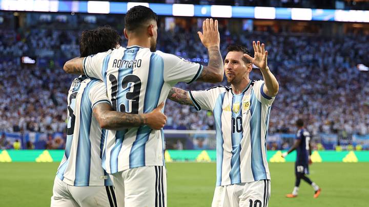 Lionel Messi ist bislang der Schlüsselspieler für Argentinien Lionel Messi ist bislang der Schlüsselspieler für Argentinien