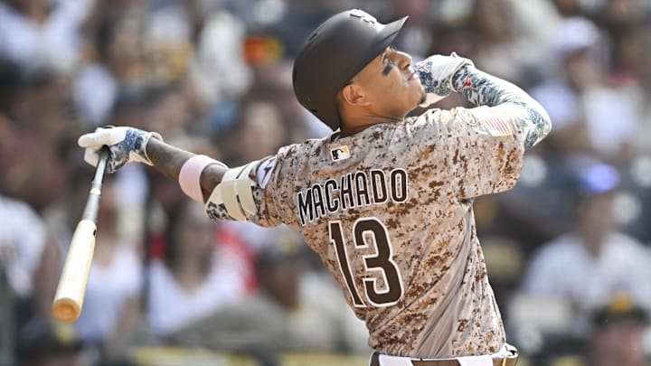 San Diego Padres third baseman Manny Machado.
