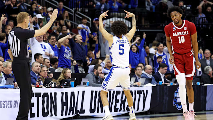 Duke basketball guard Tyrese Proctor