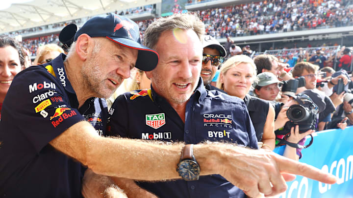 Adrian Newey - Christian Horner - Red Bull