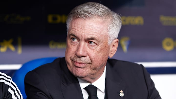 Ancelotti has been speaking to the press