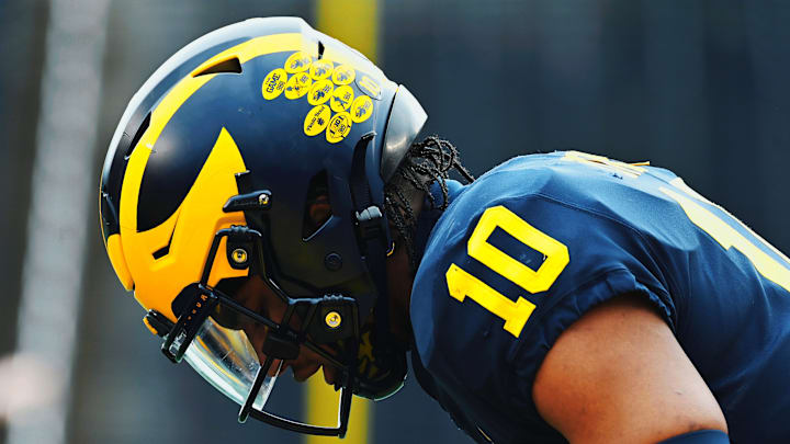 Michigan QB Alex Orji Michigan QB Alex Orji