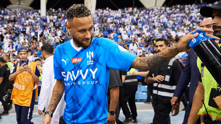 O atacante está recuperado de uma lesão na coxa