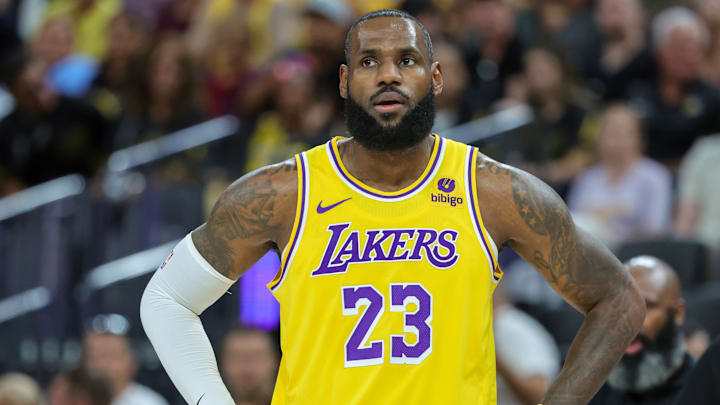 LeBron James está en uno de sus últimos años con Los Angeles Lakers