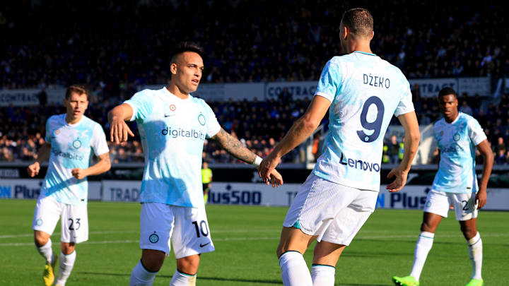 Edin Dzeko, Lautaro Martinez
