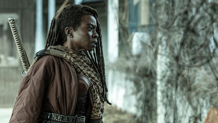 Danai Gurira as Michonne - The Walking Dead: The Ones Who Live _ Season 1, Episode 2 - Photo Credit: Gene Page/AMC