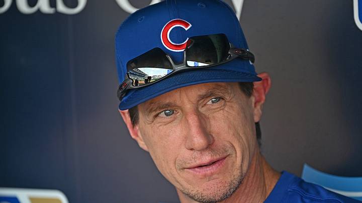 Aug 8, 2026; Kansas City, Missouri, USA; Chicago Cubs manager Craig Counsell (11) talks with the media before a game against the Kansas City Royals at Kauffman Stadium. Mandatory Credit: Peter Aiken-Imagn Images Aug 8, 2026; Kansas City, Missouri, USA; Chicago Cubs manager Craig Counsell (11) talks with the media before a game against the Kansas City Royals at Kauffman Stadium. Mandatory Credit: Peter Aiken-Imagn Images