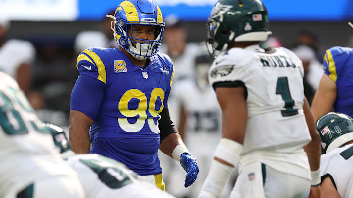 Aaron Donald, Los Angeles Rams, Jalen Hurts, Philadelphia Eagles
